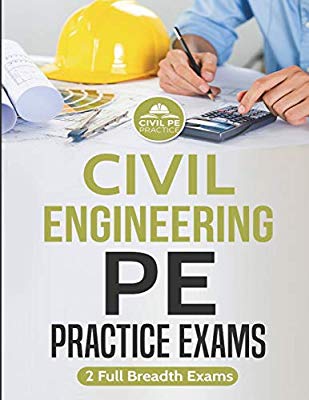 Civil Engineering PE Practice Exams: (Amazon) Questions & Answers